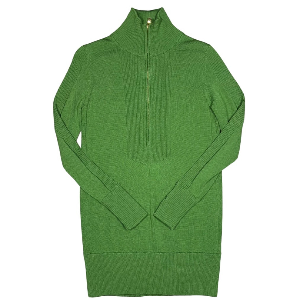 Tory Burch Green Crew Neck Sweater